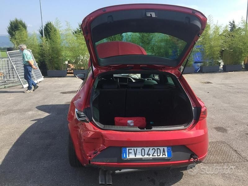 Usata Seat Leon 2018 Rosso Berlina