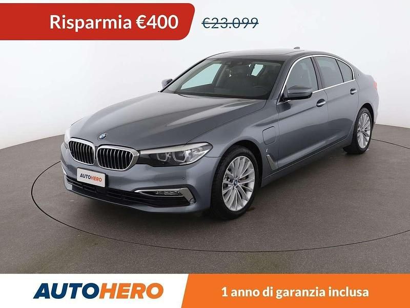 Grigio Usata 2018 BMW 530e Luxury Line Tre volumi | 22.699 € (Buon prezzo) - Immagine 1/3