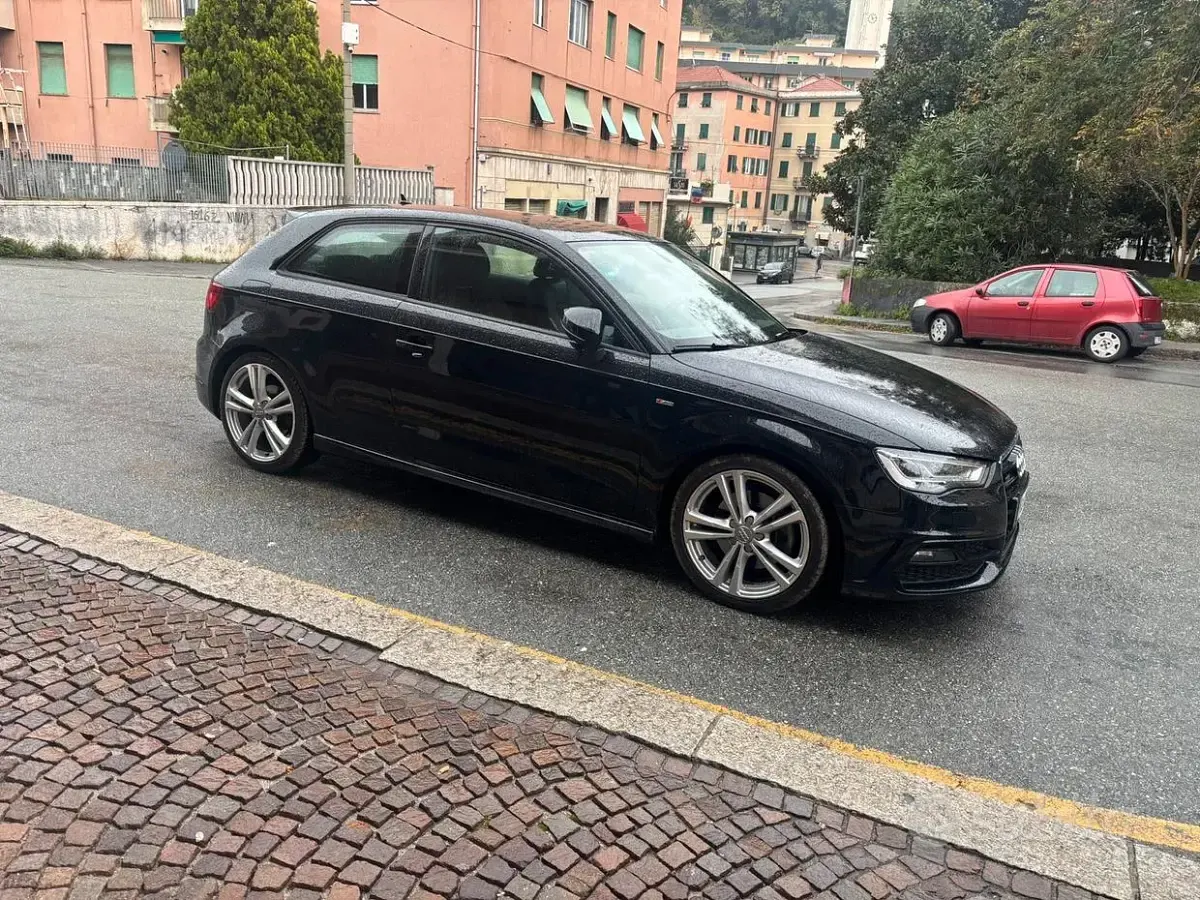 Usata Audi A3 S-Line 150 CV (110 kW) 2015 Nero Berlina