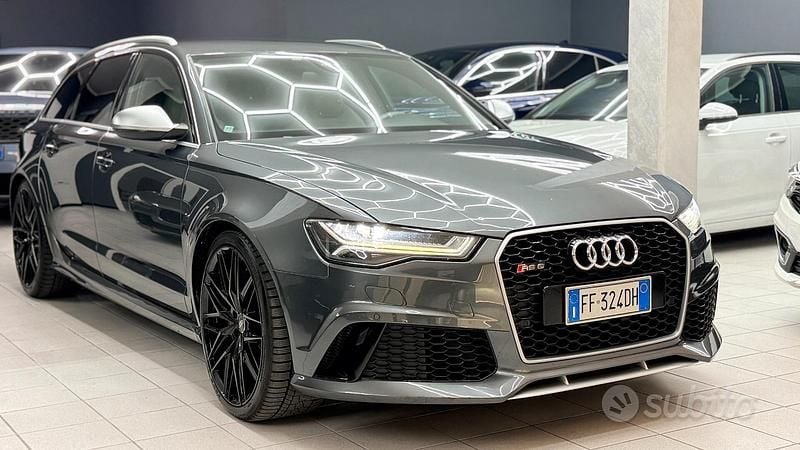 Usata Audi RS6 Comfort 560 CV (411 kW) 2016 Grigio Station wagon