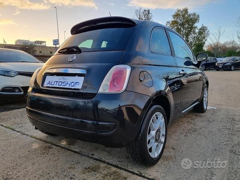 Usata Fiat 500 Pop 69 CV (50 kW) 2008 Nero Berlina