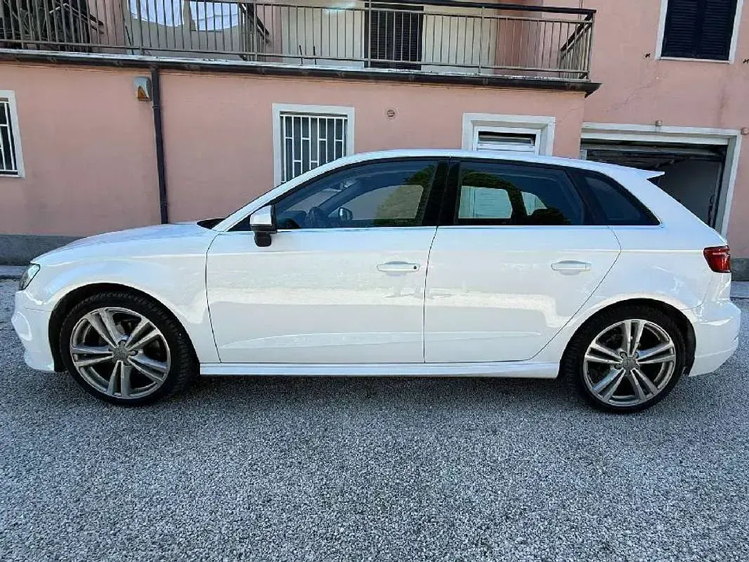 Usata Audi A3 Admired 131 CV (96 kW) 2020 Bianco Berlina