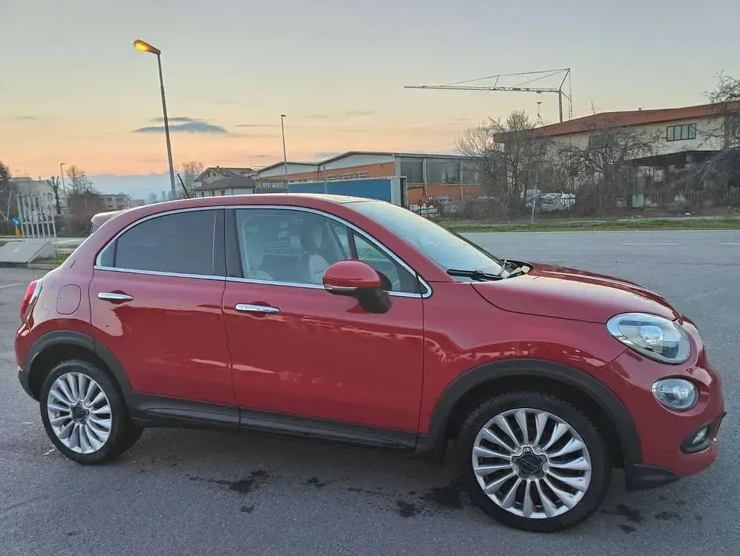 Usata Fiat 500X Lounge 120 CV (88 kW) 2015 Rosso SUV