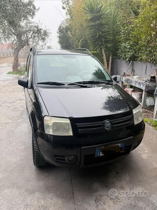 Usata Fiat Panda 4x4 2007 Nero Utilitaria