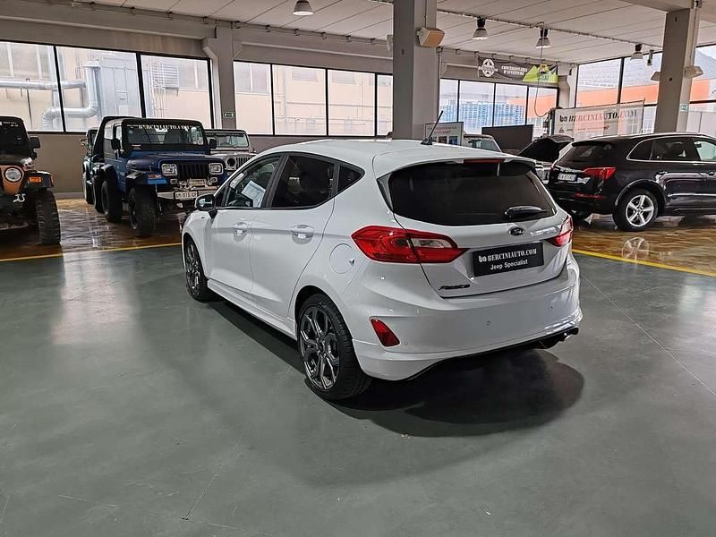 Usata Ford Fiesta ST-Line 101 CV (74 kW) 2019 Bianco Utilitaria