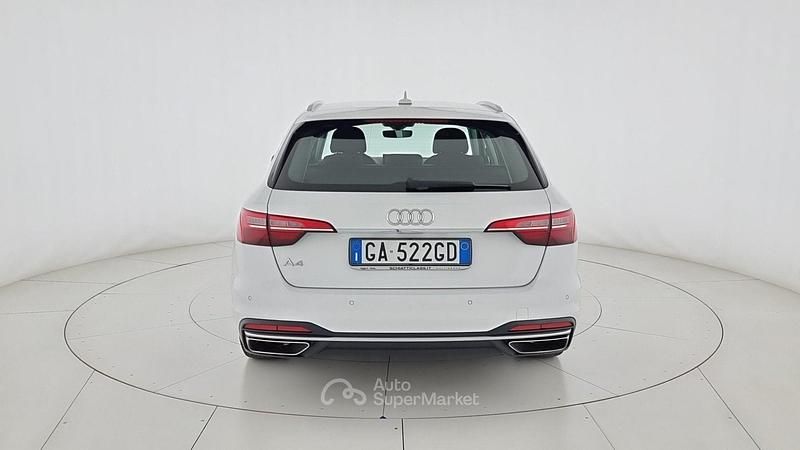 Usata Audi A4 Advanced 150 CV (110 kW) 2020 Bianco Station wagon