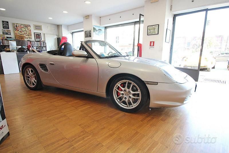 Gebraucht Porsche Boxster 260 PS (191 kW) 2003 Grau Cabrio