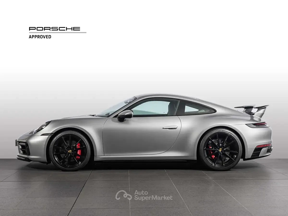 Käytetty Porsche 911 Sport 450 HP (330 kW) 2023 Hopea Coupe - kaksiovinen