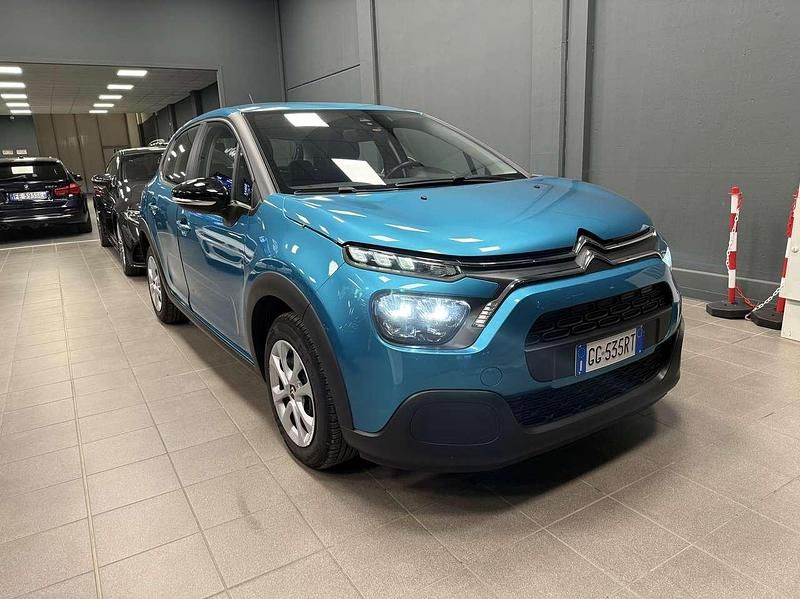 Usata Citroën C3 Feel 83 CV (61 kW) 2021 Blu/azzurro Berlina