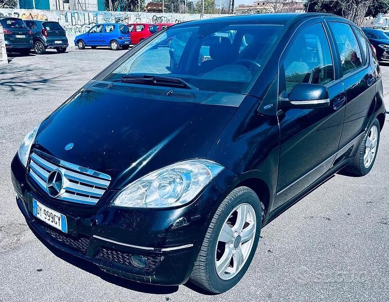 Usata Mercedes A160 Elegance 95 CV (69 kW) 2009 Nero Berlina