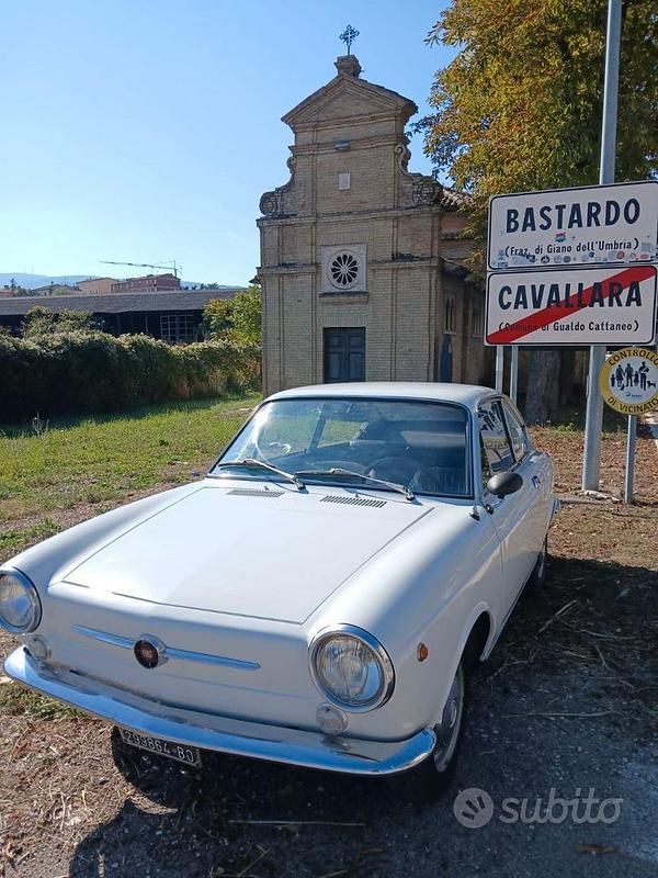 Bianco Usata 1960 Fiat 850 Coupé | 8800 € - Immagine 1/4