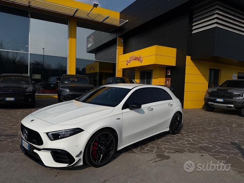 Usata Mercedes A45 AMG AMG 420 CV (308 kW) 2021 Bianco Berlina