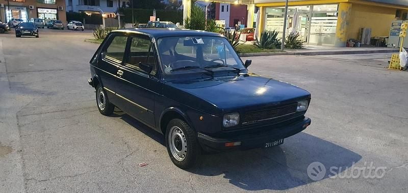 Usata Fiat 127 1970 Blu Utilitaria