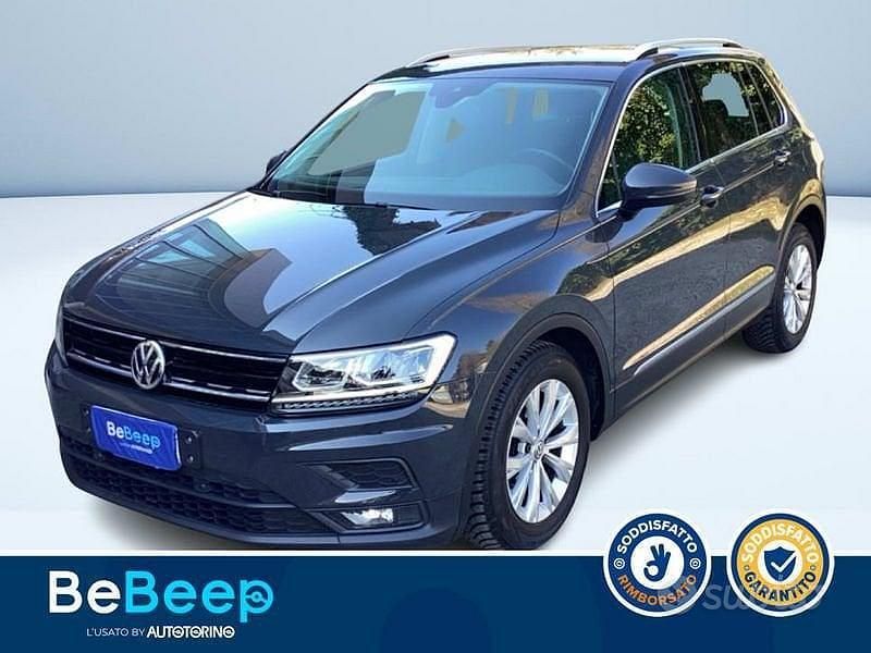 Usata VW Tiguan Business 115 CV (84 kW) 2019 Grigio scuro metallizzato SUV