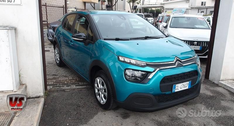 Usata Citroën C3 PureTech 83 CV (61 kW) 2022 Blu Berlina