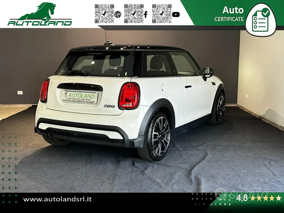 Usata Mini Cooper 136 CV (100 kW) 2023 Bianco Utilitaria