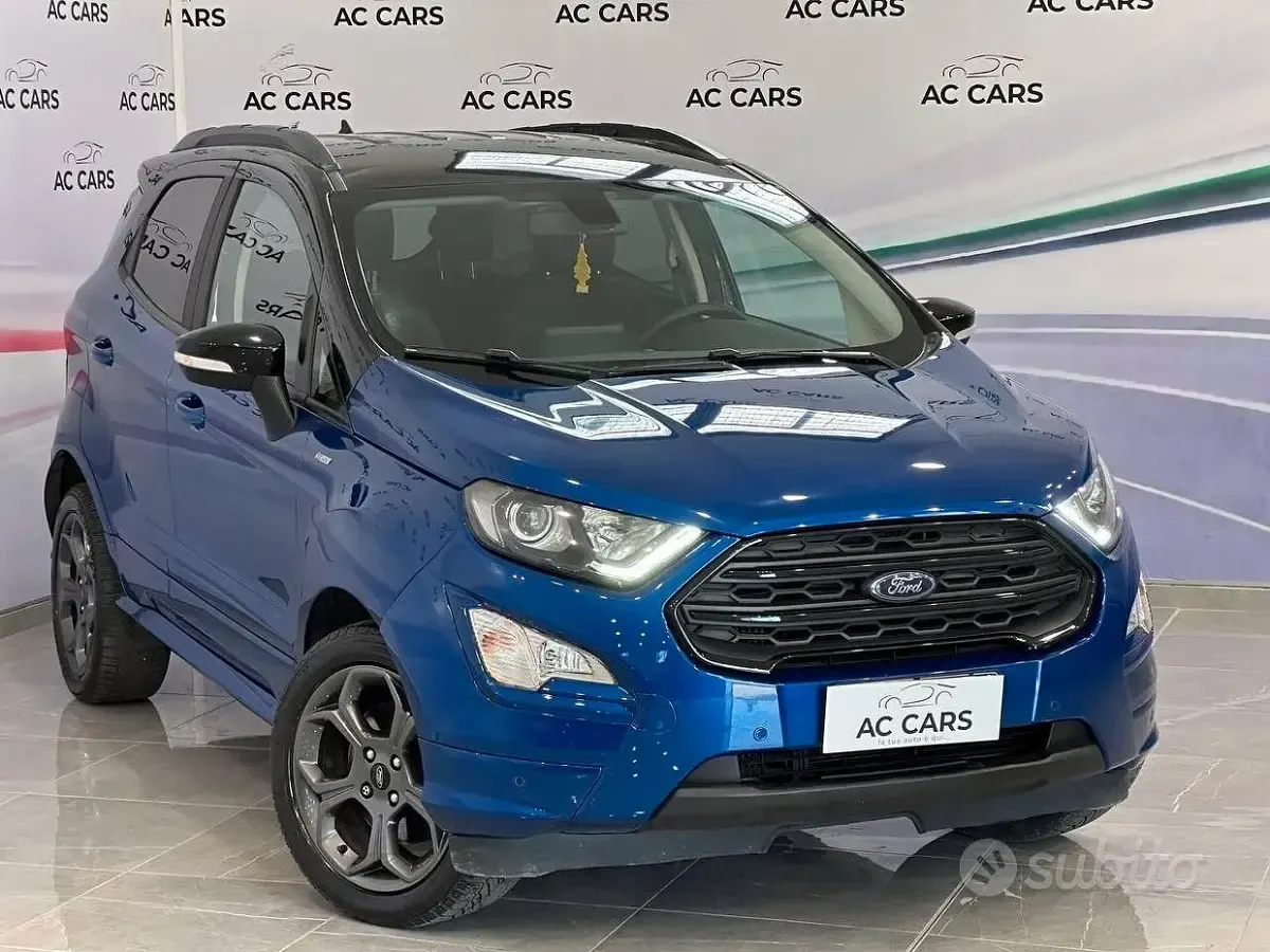 Usata Ford Ecosport ST 99 CV (72 kW) 2019 Blu SUV