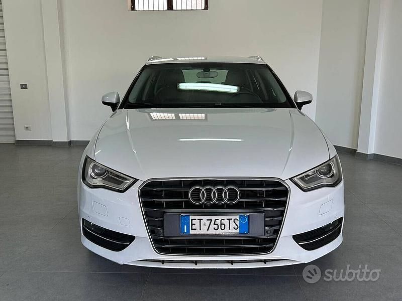 Usata Audi A3 Ambiente 104 CV (76 kW) 2014 Bianco Berlina