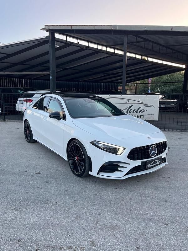 Usata Mercedes A180 Premium 115 CV (84 kW) 2020 Bianco Berlina