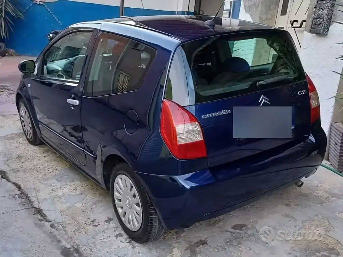 Usata Citroën C2 68 CV (50 kW) 2006 Blu Utilitaria