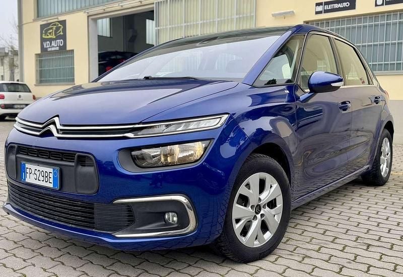 Usata Citroën C4 Picasso Shine 120 CV (88 kW) 2018 Blu/azzurro Monovolume