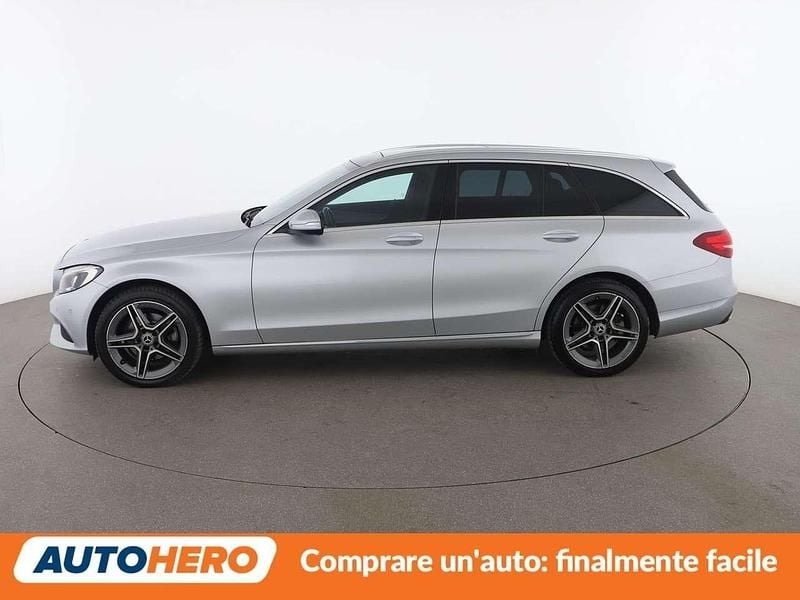 Usata Mercedes C220 170 CV (125 kW) 2014 Argento Station wagon