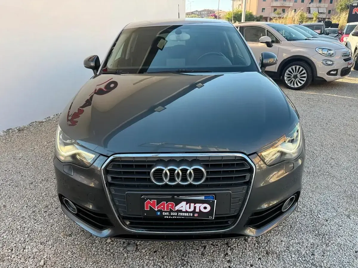 Usata Audi A1 S-Line 90 CV (66 kW) 2014 Grigio Utilitaria