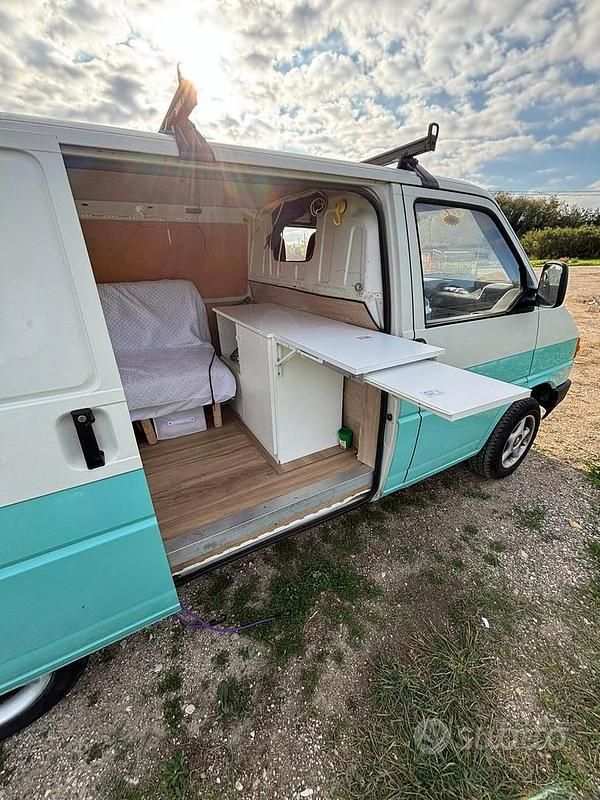 Usata VW T4 1991 Verde Furgone