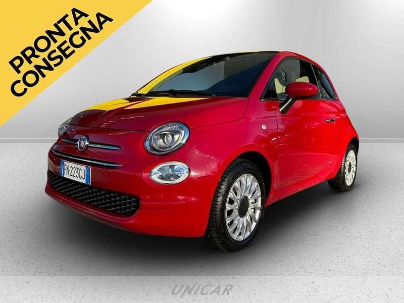 Usata Fiat 500C Lounge 69 CV (50 kW) 2018 Rosso Cabrio
