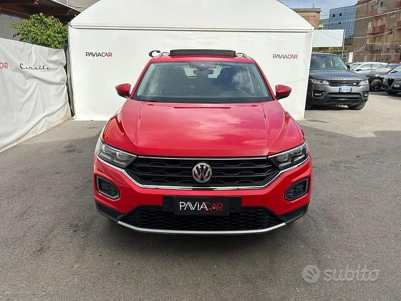 Usata VW T-Roc Advance 116 CV (85 kW) 2019 Rosso SUV