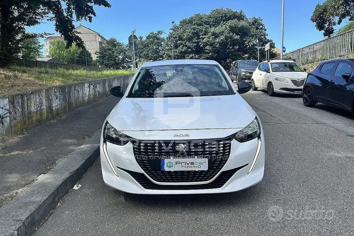 Usata Peugeot 208 Active 75 CV (55 kW) 2022 Bianco Utilitaria