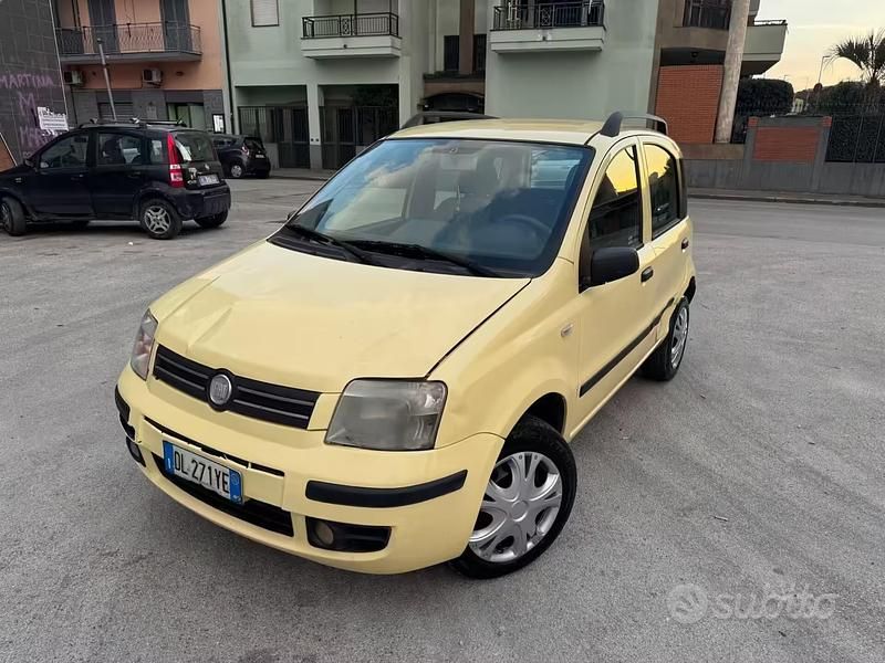 Usata Fiat Panda Dynamic 59 CV (43 kW) 2009 Giallo Utilitaria