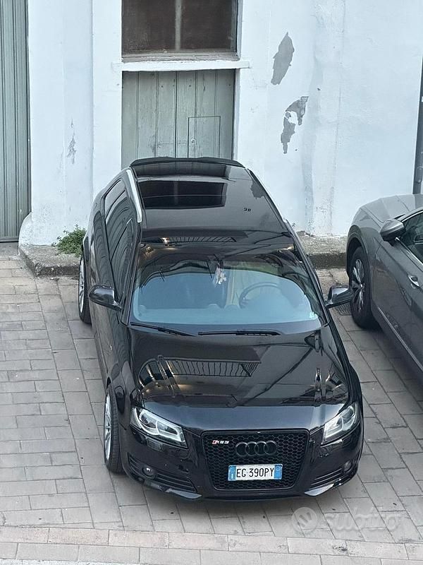 Usata Audi A3 140 CV (102 kW) 2009 Nero Utilitaria