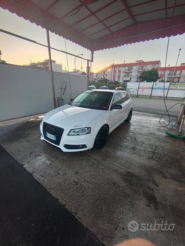 Usata Audi A3 S-Line 2011 Bianco Utilitaria