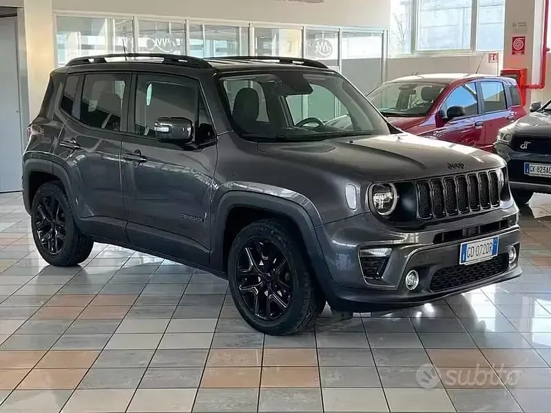 Usata Jeep Renegade Night Eagle 120 CV (88 kW) 2020 Grigio scuro SUV
