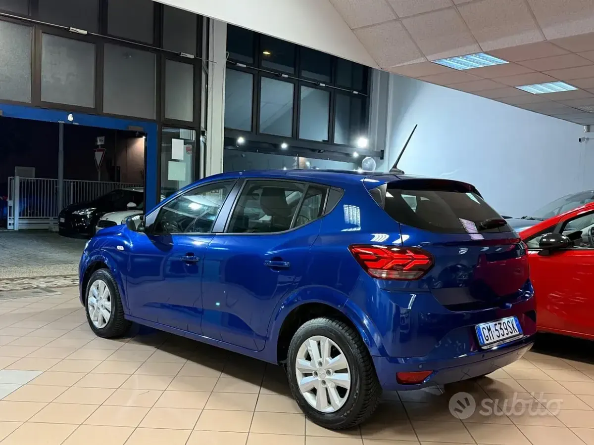 Brugt Dacia Sandero Stepway 101 HK (74 kW) 2023 Blå Sedan