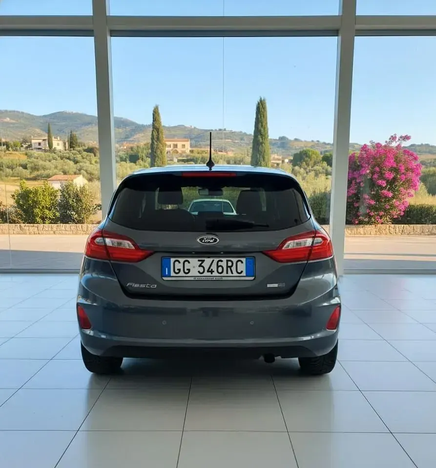 Usata Ford Fiesta Titanium 125 CV (91 kW) 2021 Grigio Utilitaria