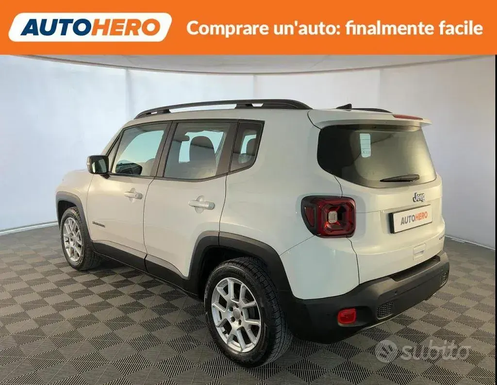 Usata Jeep Renegade Limited 150 CV (110 kW) 2019 Bianco SUV