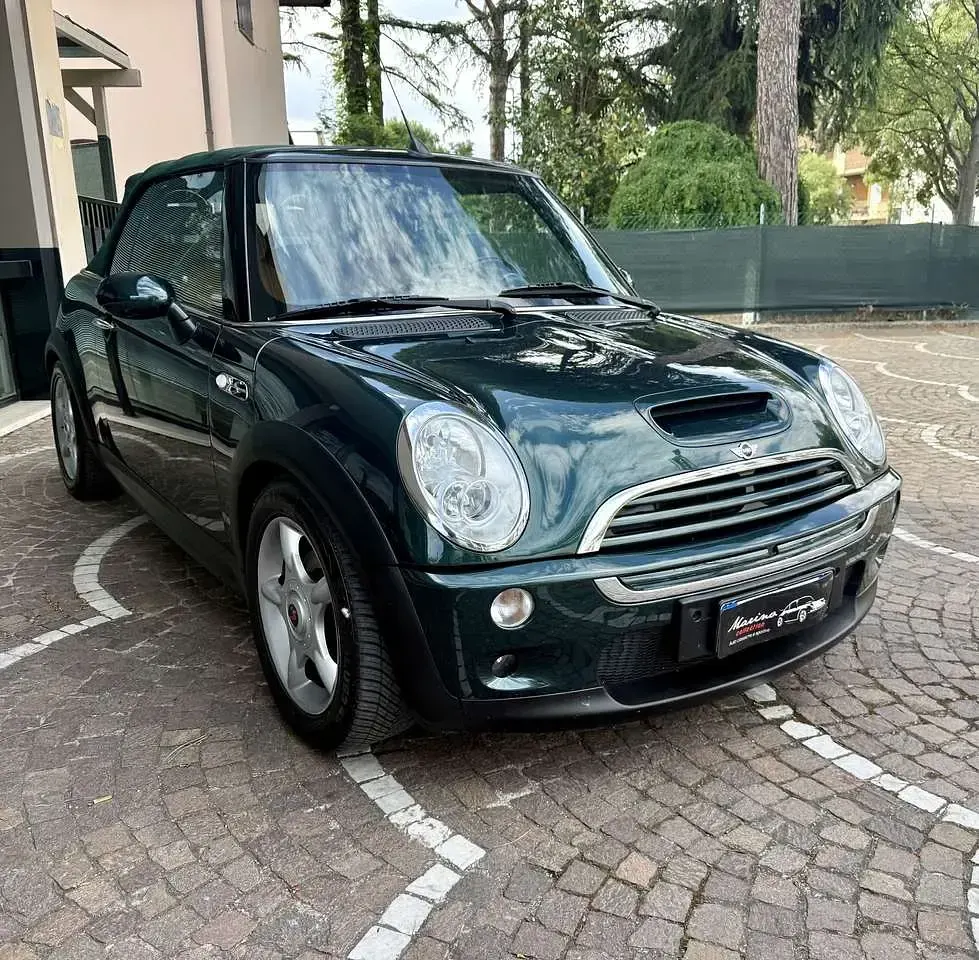 Usata Mini Cooper S Cabriolet 170 CV (125 kW) 2005 Verde Cabrio
