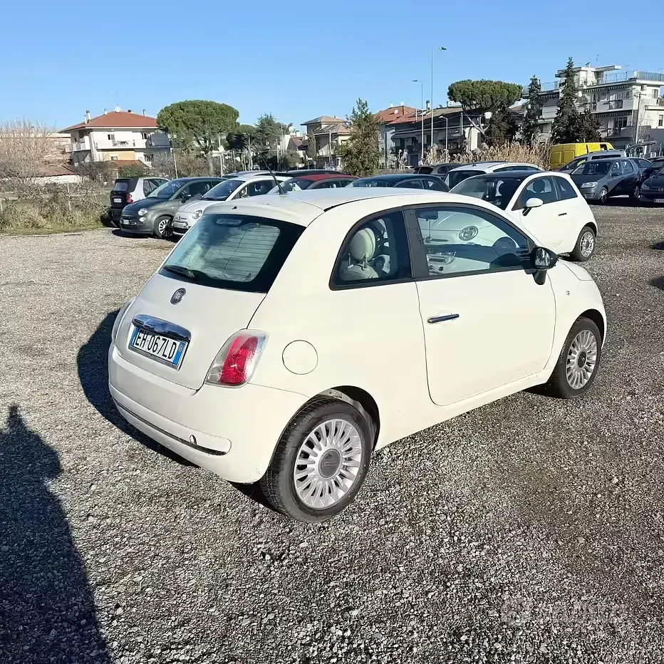 Usata Fiat 500 Lounge 69 CV (50 kW) 2010 Bianco Berlina