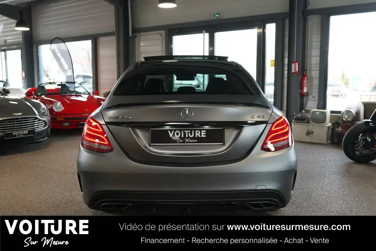 Usata Mercedes C43 AMG AMG 367 CV (269 kW) 2017 Grigio Berlina