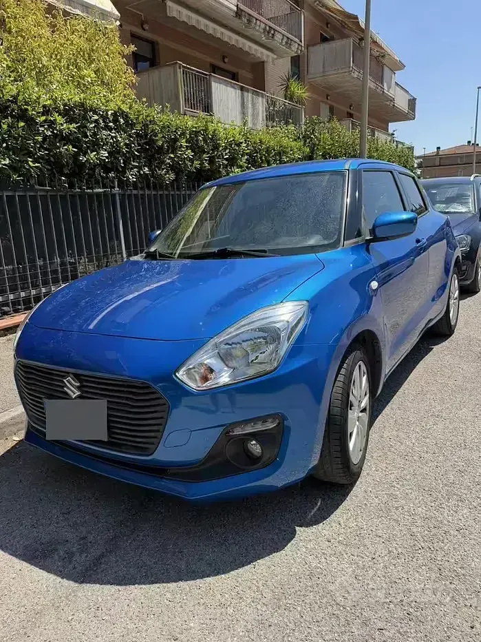 Usata Suzuki Swift 90 CV (66 kW) 2018 Bluazzurro Utilitaria