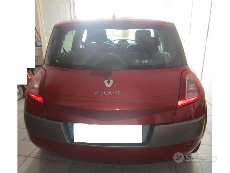 Usata Renault Mégane II 2004 Rosso Berlina