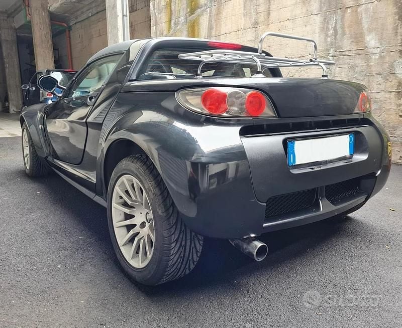 Usata Smart Roadster 61 CV (44 kW) 2003 Nero Cabrio