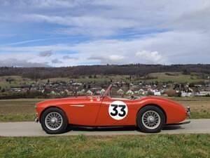 Usata Austin Healey 100 90 CV (66 kW) 1955 Rosso Cabrio