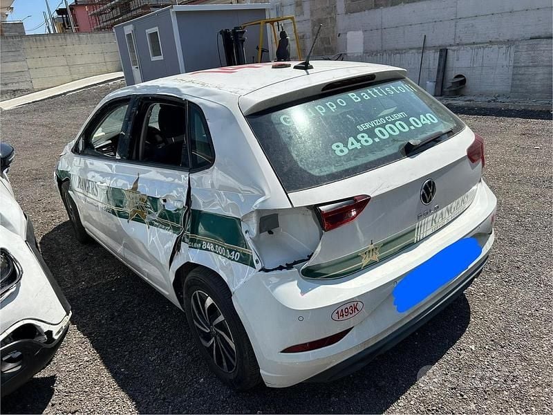 Usata VW Polo Life 2022 Bianco Berlina