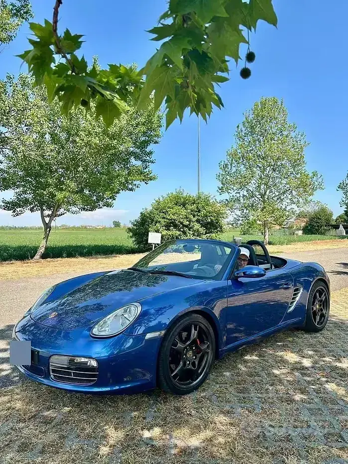 Usata Porsche Boxster S 245 CV (180 kW) 2025 Bluazzurro Cabrio