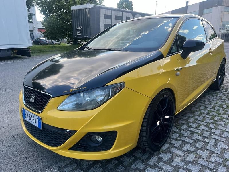 Usata Seat Ibiza FR 150 CV (110 kW) 2010 Giallo Coupé