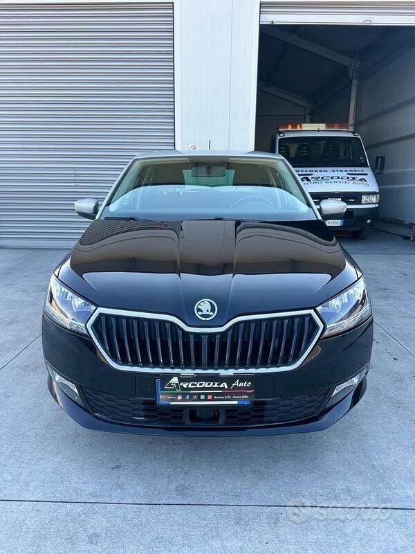 Usata Skoda Fabia 60 CV (44 kW) 2021 Nero Utilitaria