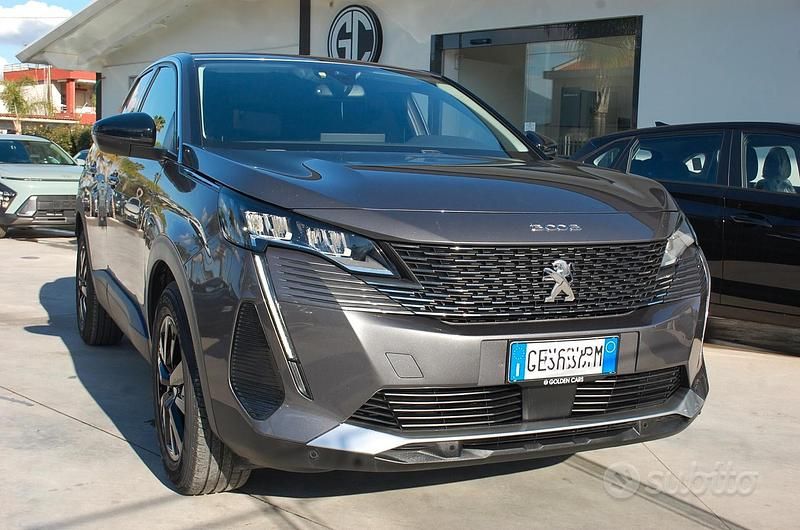 Usata Peugeot 3008 Active 131 CV (96 kW) 2021 Grigio SUV